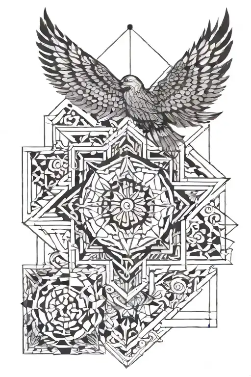 psalm: 23 tattoo design idea