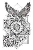 psalm: 23 tattoo design idea