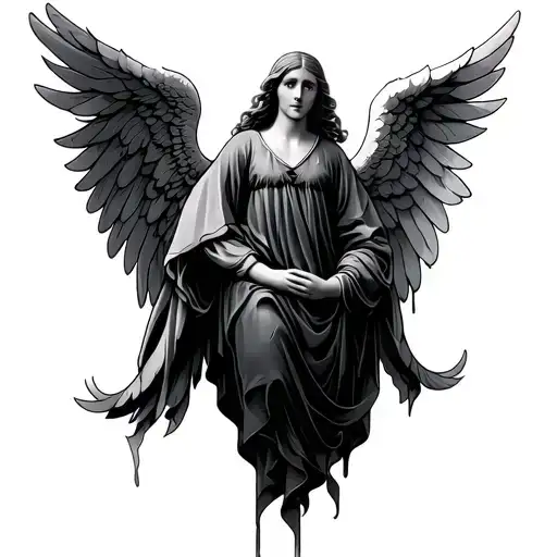Angel Numbers tattoo design idea