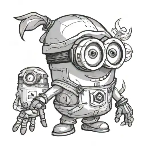 Minion tattoo design idea