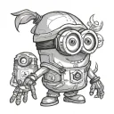 Minion tattoo design idea