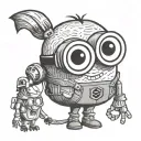 Minion tattoo design idea