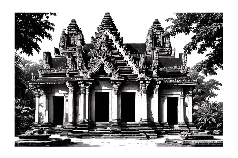 Temple Angkor that tattoo design idea