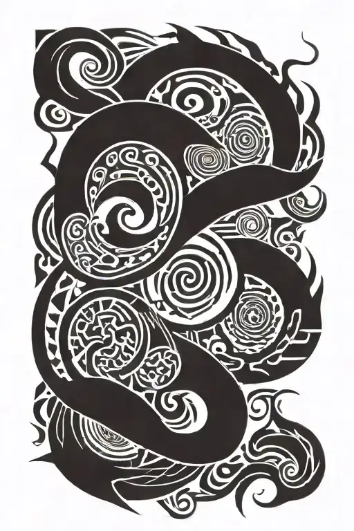 757 area code tattoo design idea