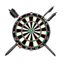 Darts tattoo design idea