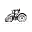 case ih dad tattoo design idea