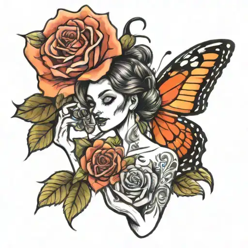 rosie the riviter tattoo design idea