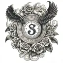 Psalm 23 tattoo design idea