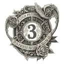 Psalm 23 tattoo design idea