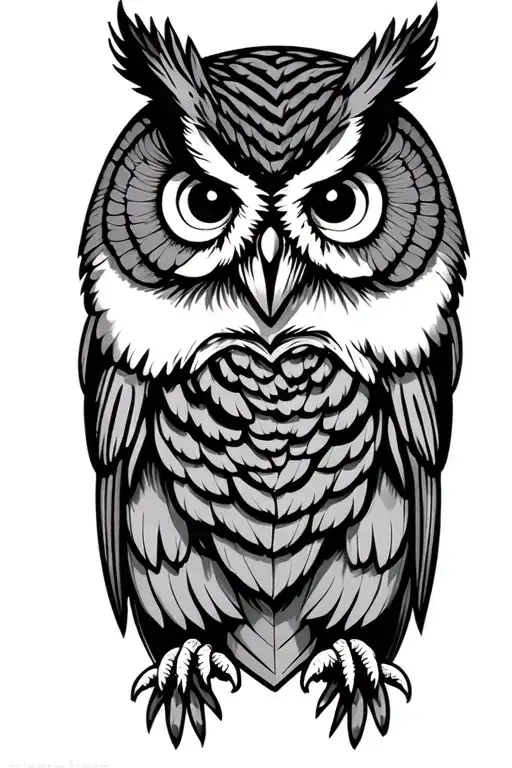 equality sobriety owl surgeon mother tattoo design idea