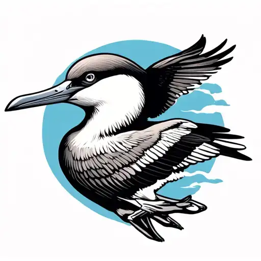 Albatross tattoo design idea