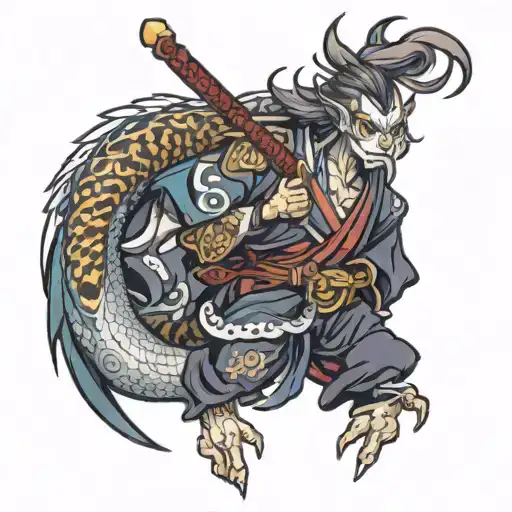 Acheron, character from Honkai Star Rail. no background. sticker tattoo design idea