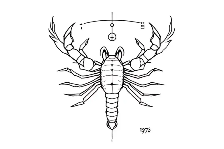 1975 born, zodiac sign Scorpio, actor, Phoenix, energy, quantum physics, karma, mathematics tattoo design idea