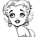 betty boop tattoo design idea