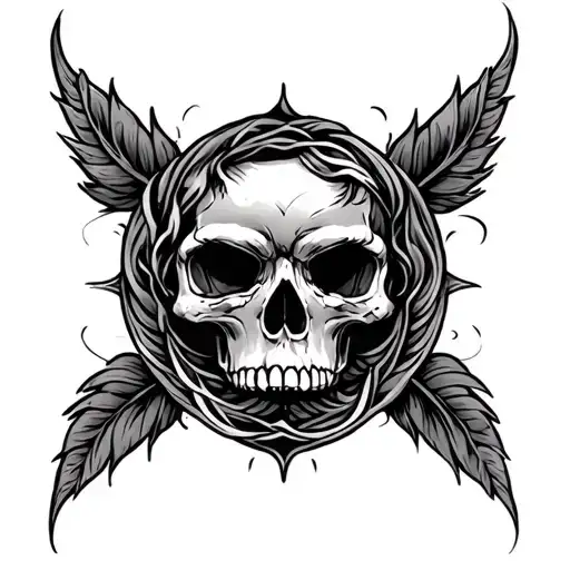Tooled Leather tattoo design idea