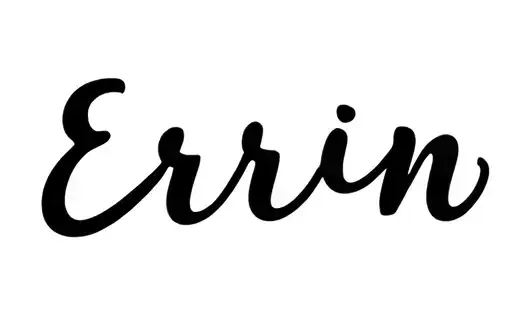 "Errin" tattoo design idea