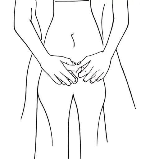 MARIANA daughter holding hands tattoo design idea