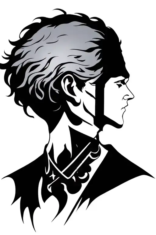 Joe Goldberg shoulder tattoo tattoo design idea