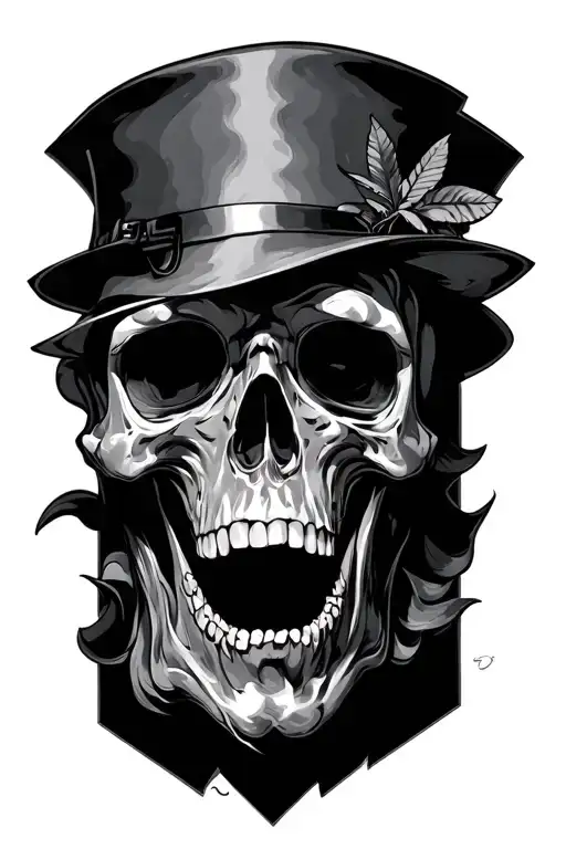 Taking risks in life to get rich  tattoo design idea