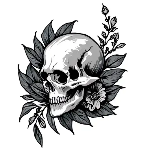 Trampstamp tattoo design idea