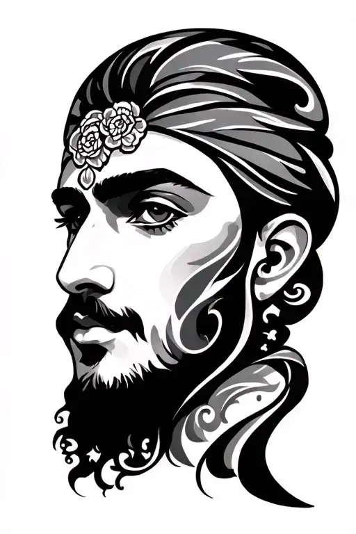 Iranian tattoo design idea