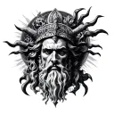 Damocles tattoo design idea