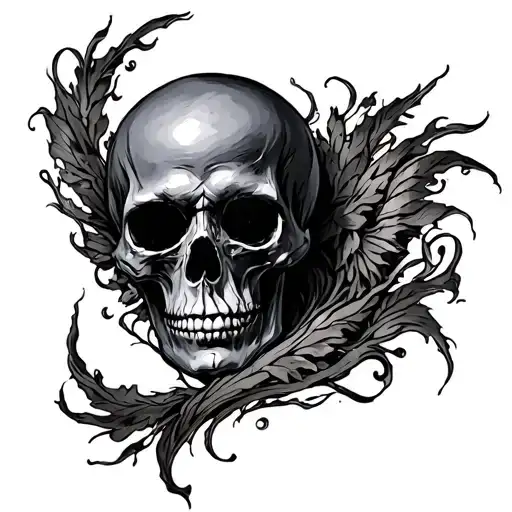 Sexy Holy Death tattoo design idea