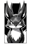 lucario tattoo design idea