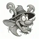 Goofy tattoo design idea