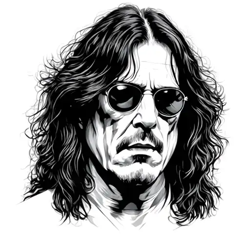Ozzy Osbourne tattoo design idea