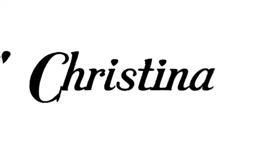 "Christina " tattoo design idea
