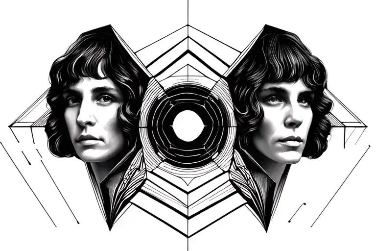 Abba music tattoo design idea