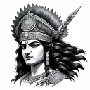 Mahabharat tattoo design idea