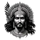 Mahabharat tattoo design idea