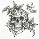 i was born in a broken home but that doesn't mean i am broken too tattoo design idea
