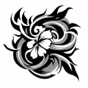 Ilocano tribal tattoo design idea