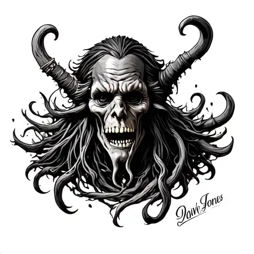 Davy Jones tattoo design idea