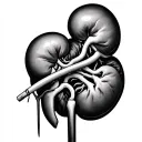kidney transplant tattoo design idea