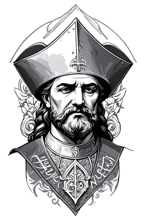 the name bishop tattoo design idea