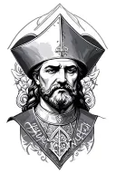 the name bishop tattoo design idea