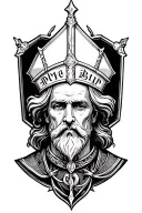 the name bishop tattoo design idea