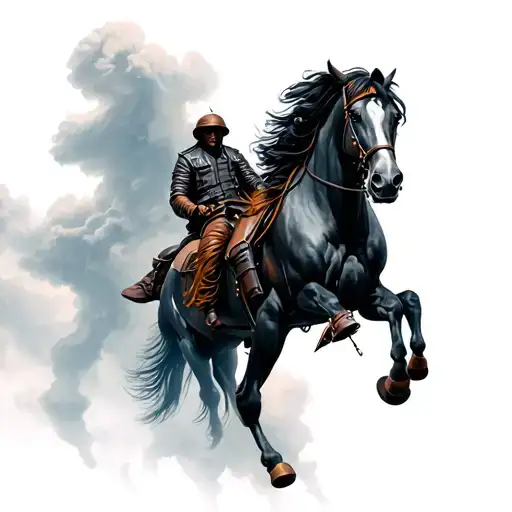 ghost riders in the sky  tattoo design idea