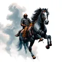 ghost riders in the sky  tattoo design idea