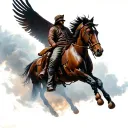 ghost riders in the sky  tattoo design idea