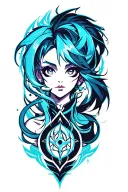 Jinx arcane symbols  tattoo design idea