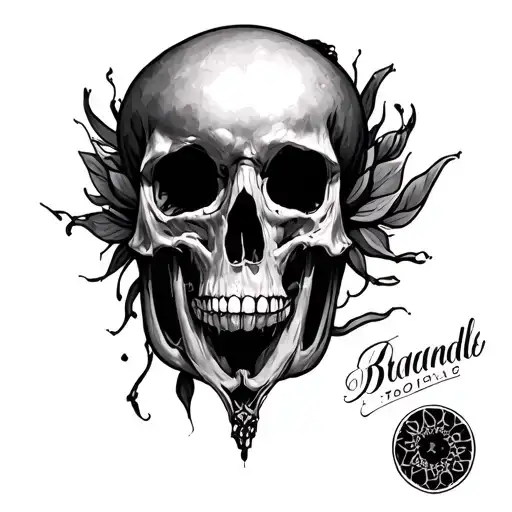 Pubic tattoo design idea