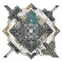 keep quiet tattoo design idea