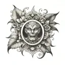 Aroace tattoo design idea