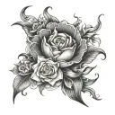 Aroace tattoo design idea