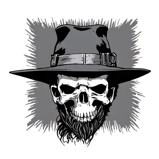 hunt showdown 1986 tattoo design idea